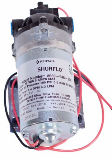 Shurflo pomp 100psi 0